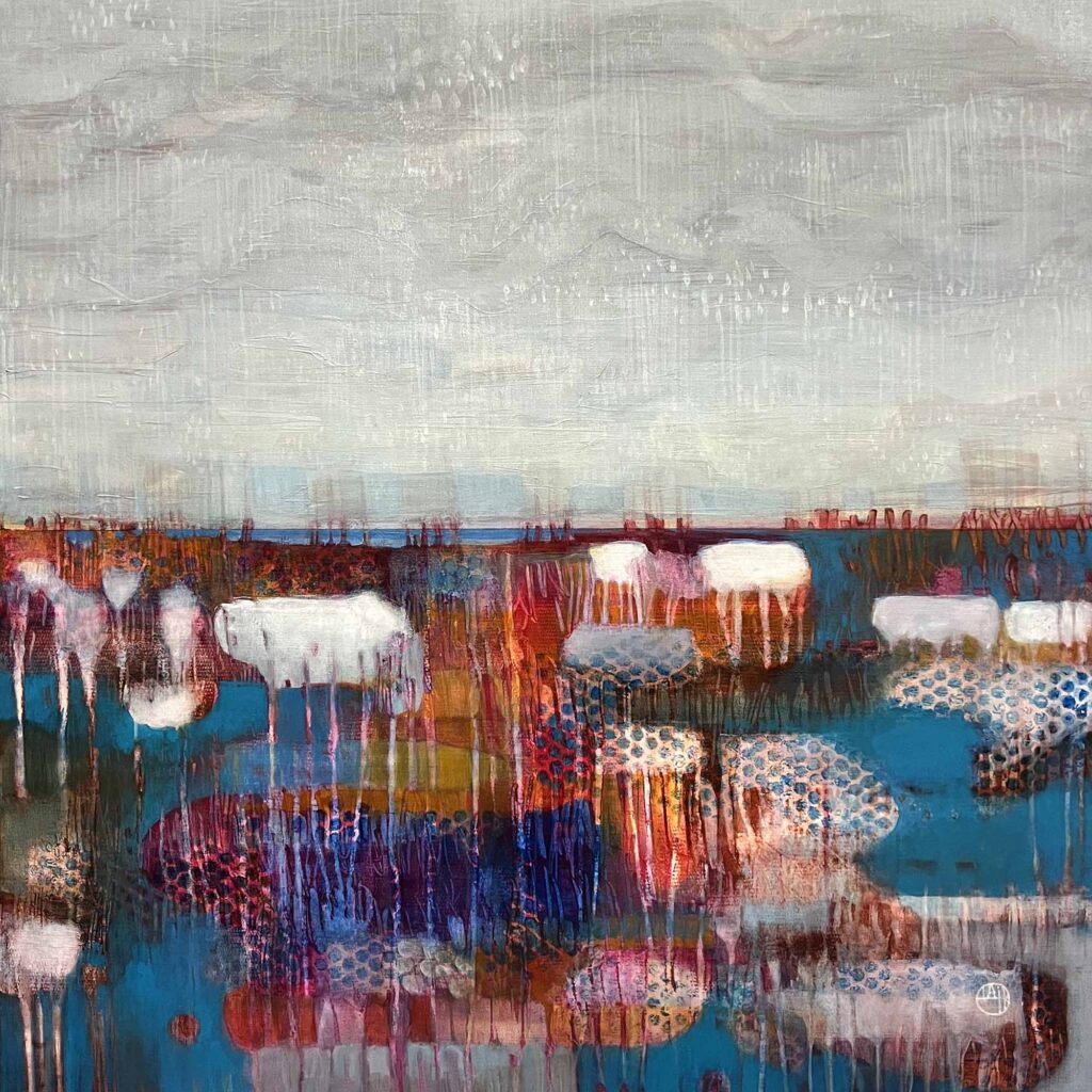 Une oeuvre d'art peinte par l'artiste Claire Cailly