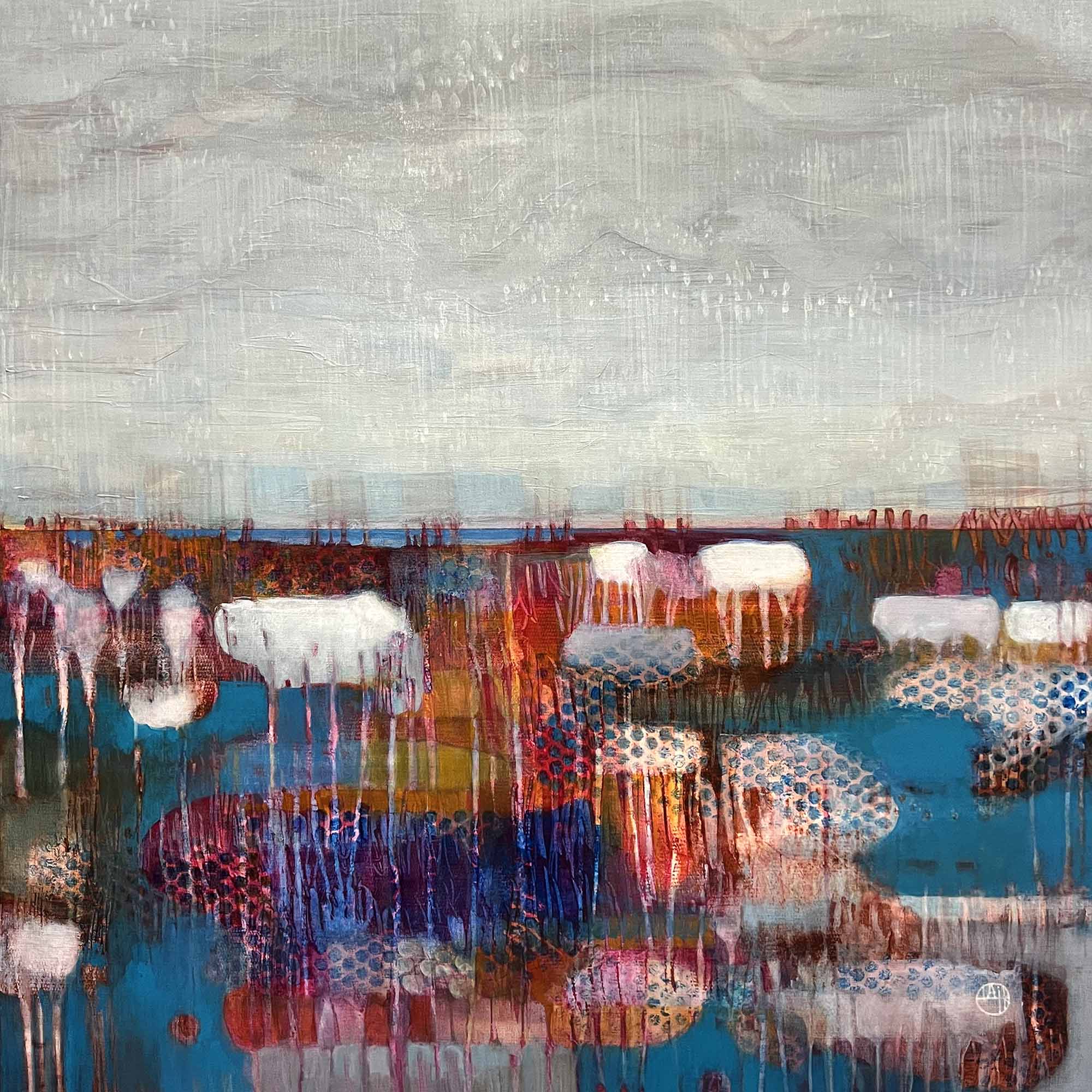 Une oeuvre d'art peinte par l'artiste Claire Cailly