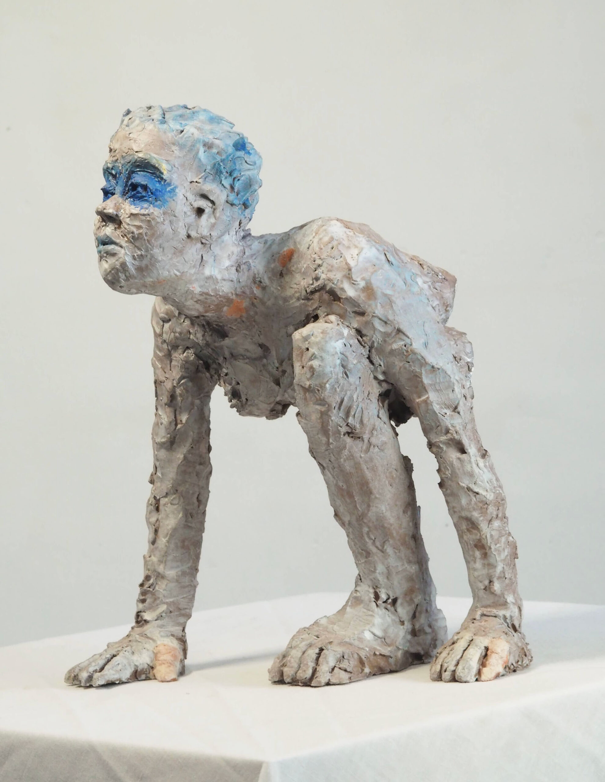 Une sculpture d'art contemporain par l'artiste Delphine Vanpoperinghe-Logié