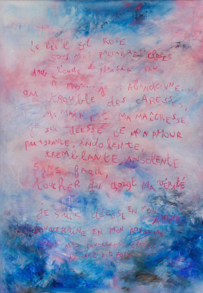Un tableau d'art contemporain par l'artiste Mai Khanh Pham To