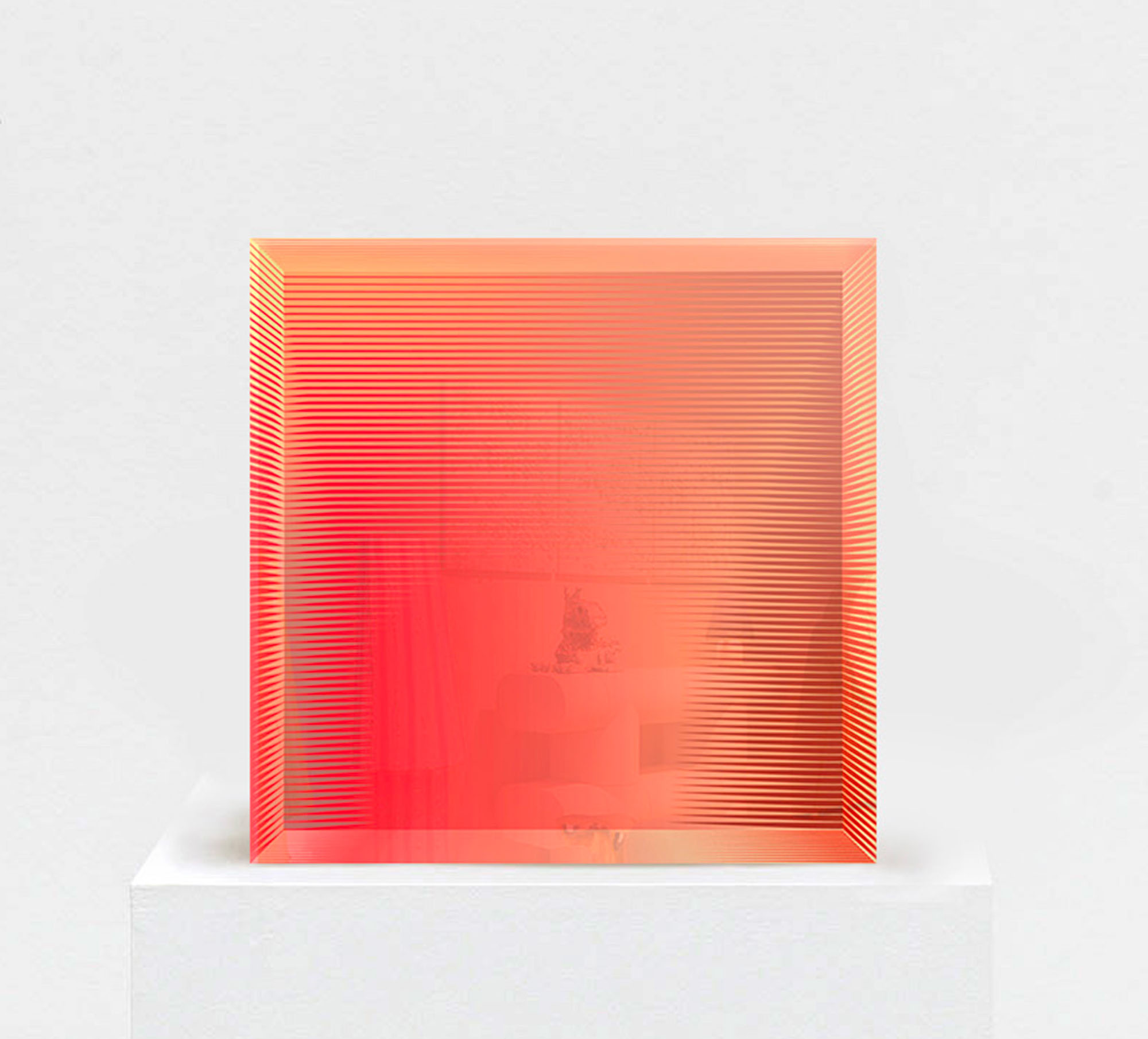 Une oeuvre d'op art par l'artiste Paul Gallaud
